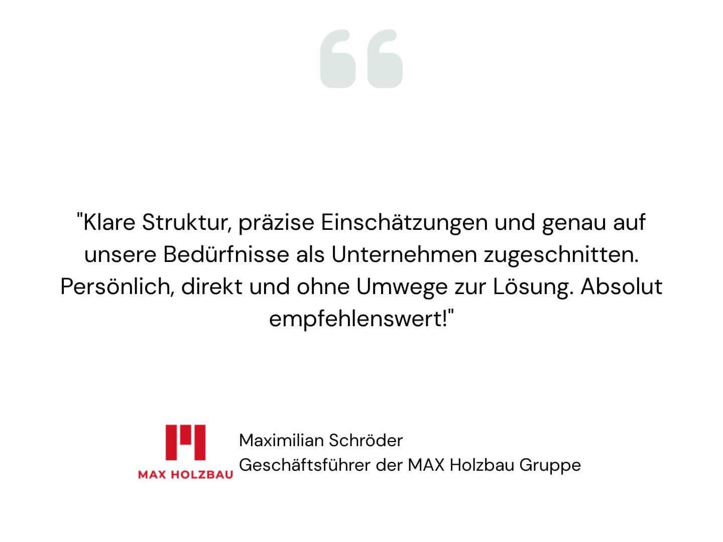 Max Holzbau